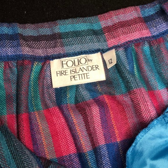 ⭐️HOST PICK⭐️VTG 80s Folio Wool Colorful Skirt-SP - Picture 4 of 7